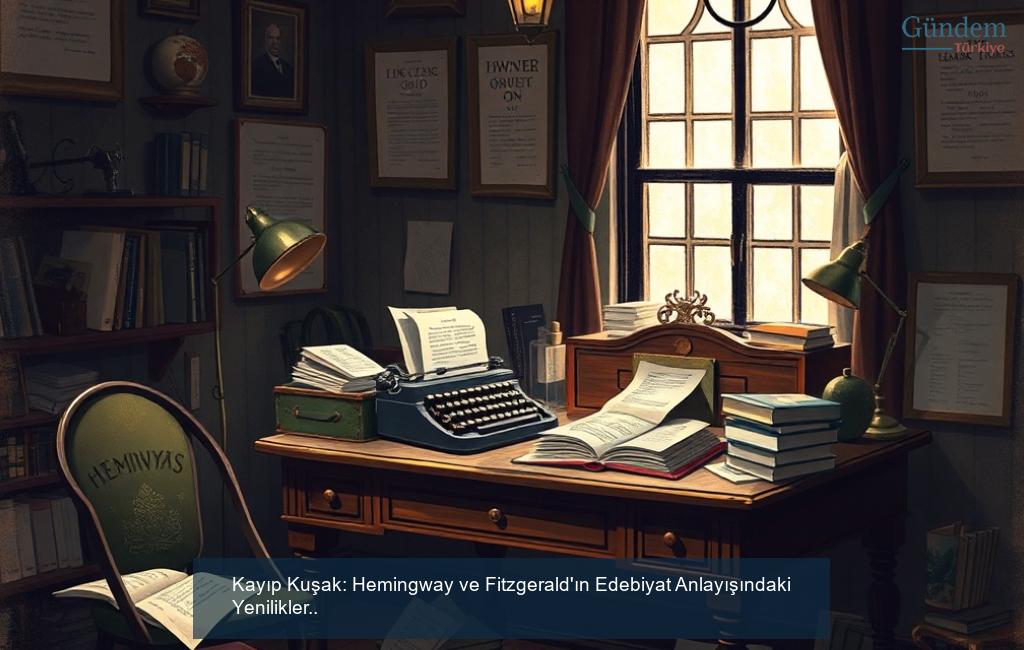 Kayıp Kuşak: Hemingway ve Fitzgerald'ın Edebiyat Anlayışındaki Yenilikler