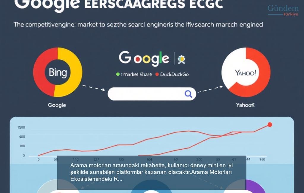 Arama Motorları Ekosistemindeki Rekabet: Google'ın Pazar Payı ve Diğer Oyuncular