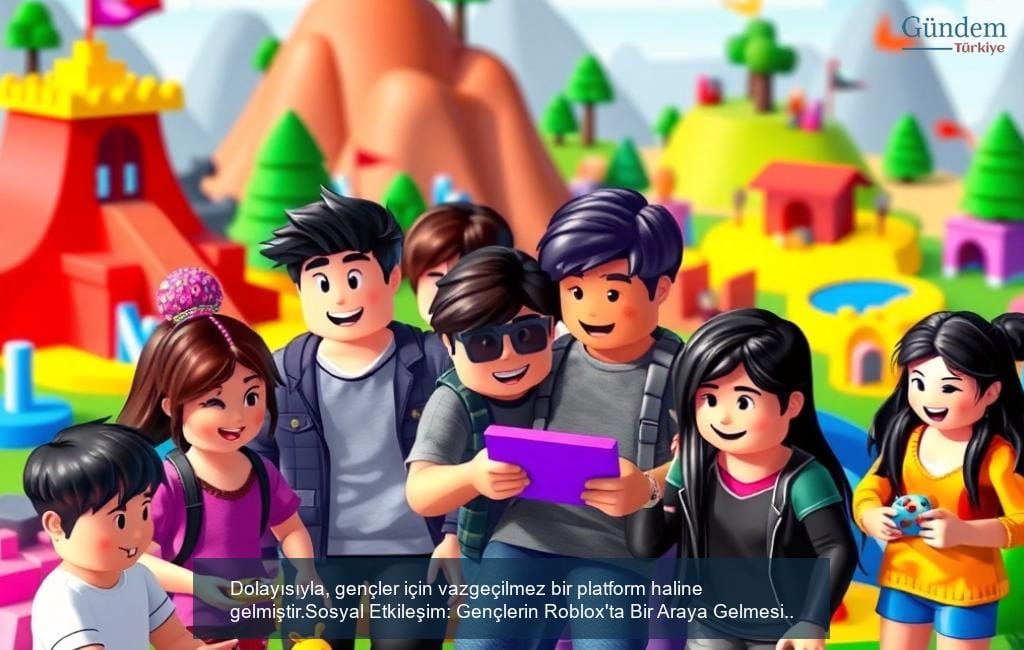 Sosyal Etkileşim: Gençlerin Roblox'ta Bir Araya Gelmesi