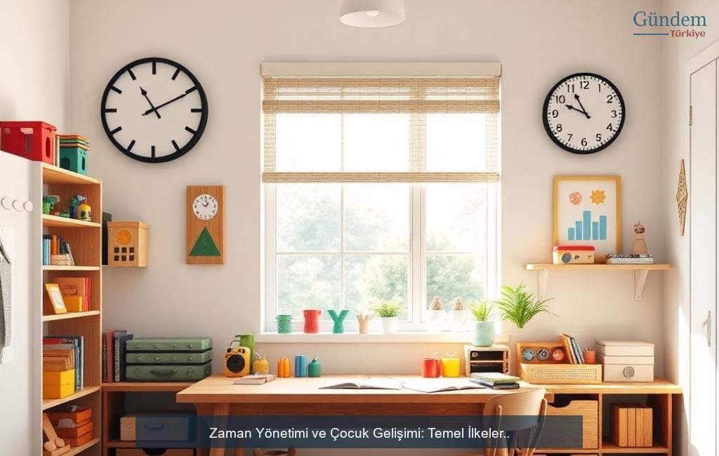 Zaman Yönetimi ve Çocuk Gelişimi: Temel İlkeler