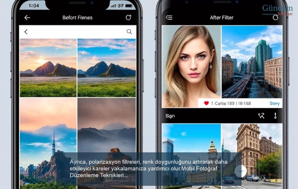 Mobil Fotoğraf Düzenleme Teknikleri ve Uygulamaları