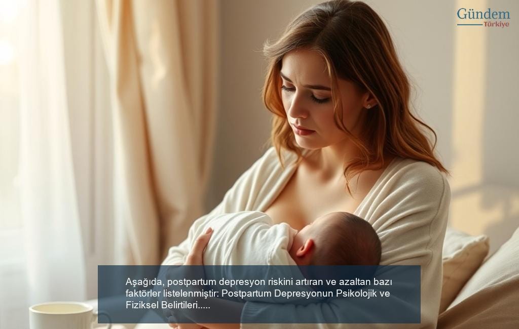 Postpartum Depresyonun Psikolojik ve Fiziksel Belirtileri