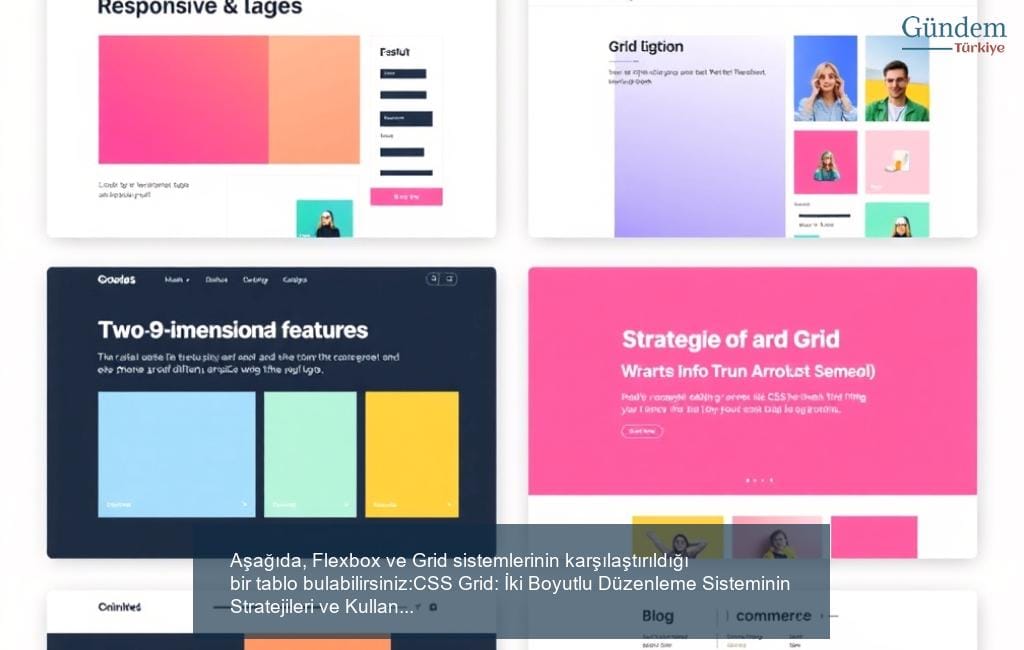 CSS Grid: İki Boyutlu Düzenleme Sisteminin Stratejileri ve Kullanım Senaryoları